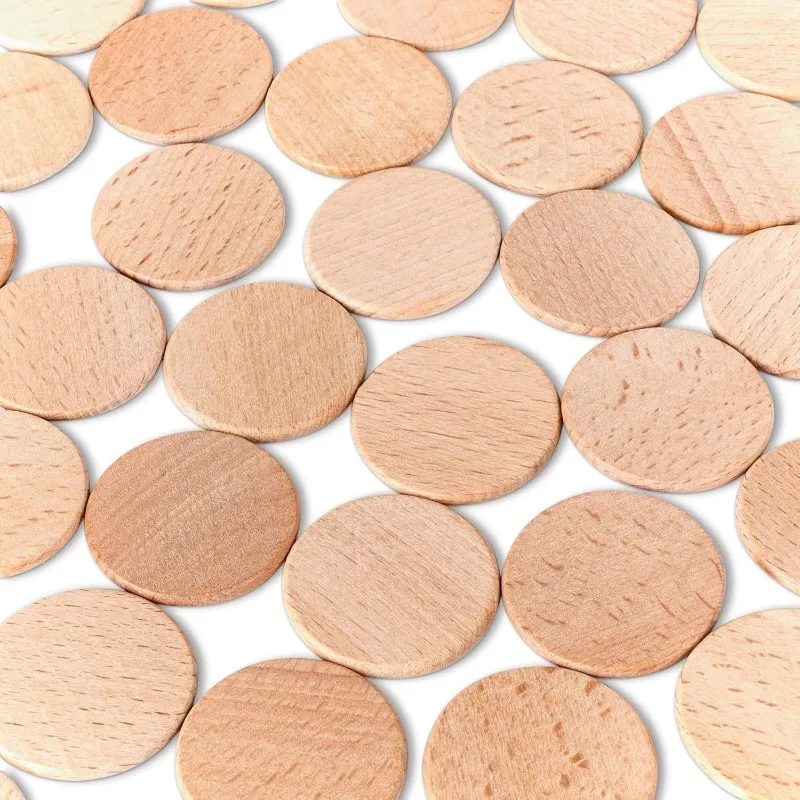 50PCS Round Unfinished Wood Cu - Art Craft Game review and price