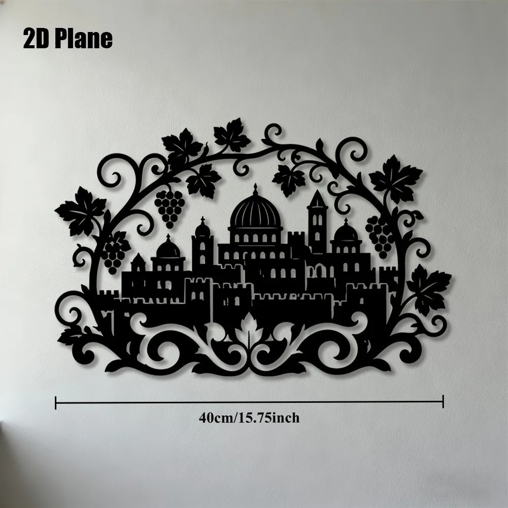 CIFBUY Iron Wall Art Jerusalem - Art & Craft Be review and price