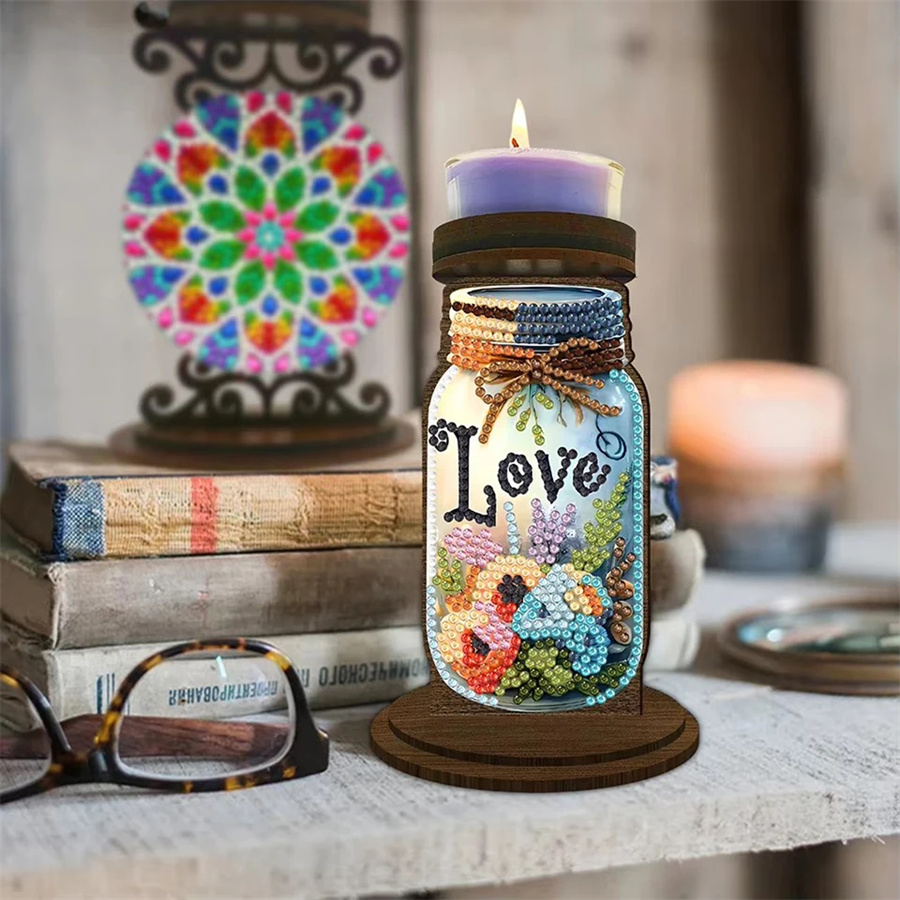 Love candle holder Halloween h - Art Craft Holiday review and price