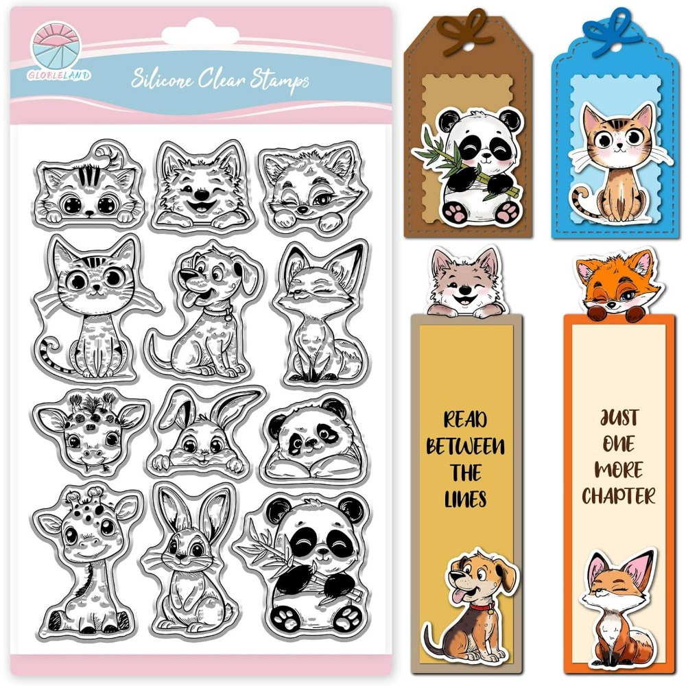 Cat Dog Rabbit Clear Stamps fo - Rubber Stamp Blank review and price
