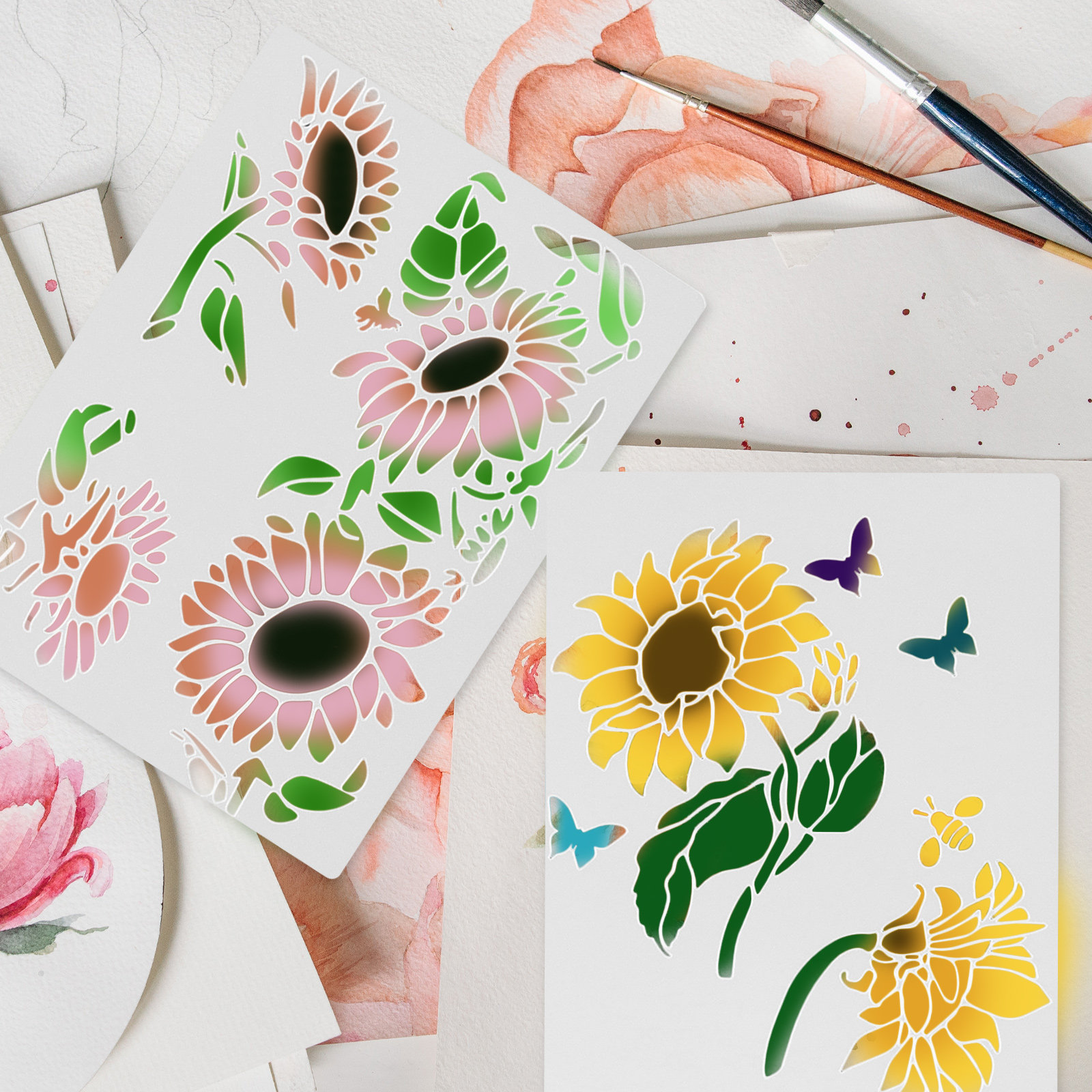 Painting Stencils 10 Sheets Re - Art Craft Template review and price