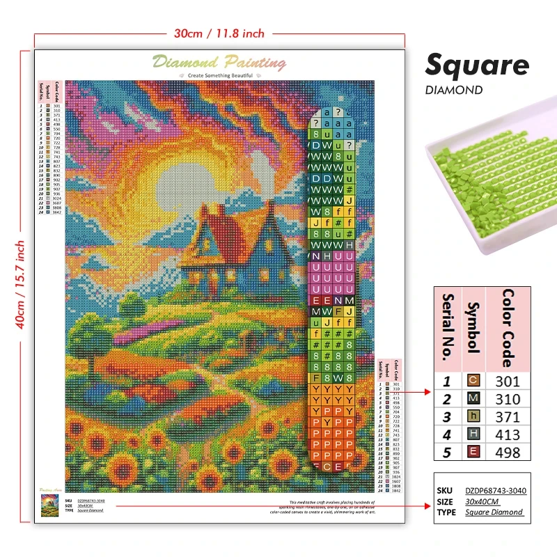 5D DIY Diamond Painting Kit Ca - Art Craft Rose review and price