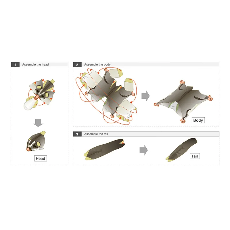 Sugar Glider Flying Mouse Hand - Art Craft Center review and price