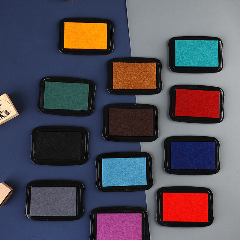 12 Colors Large Size Vintage I - Rubber Stamp Blank review and price