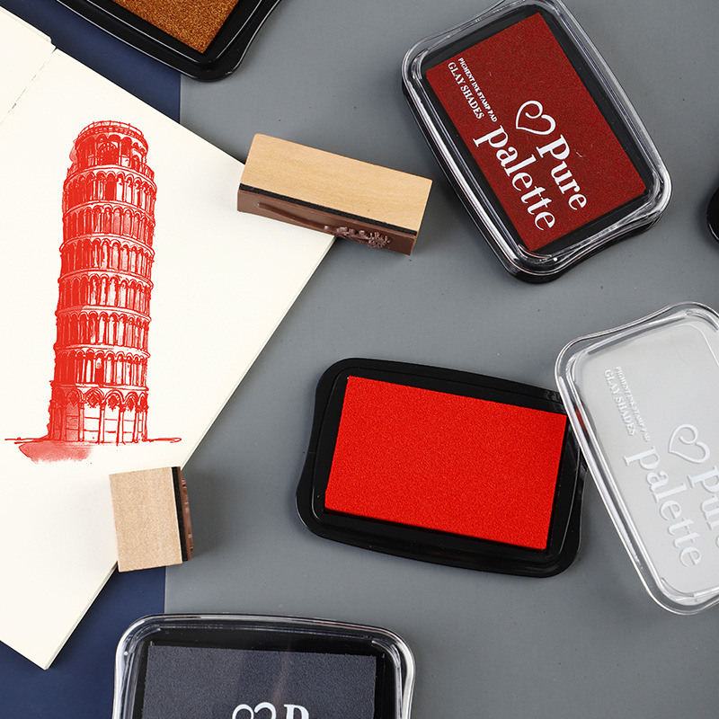 12 Colors Large Size Vintage I - Rubber Stamp Blank review and price