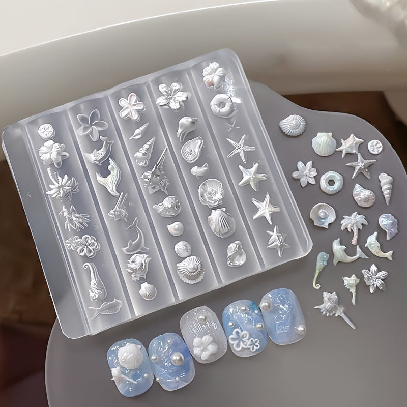 3D Mold Silicone Nail Art Deco - Art Craft Template review and price