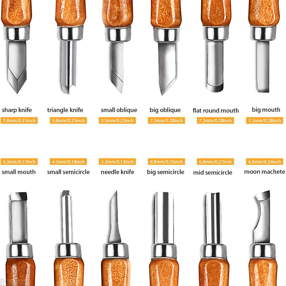 12Pcs SK2 Woodworking Carving  - Art Craft Knife review and price