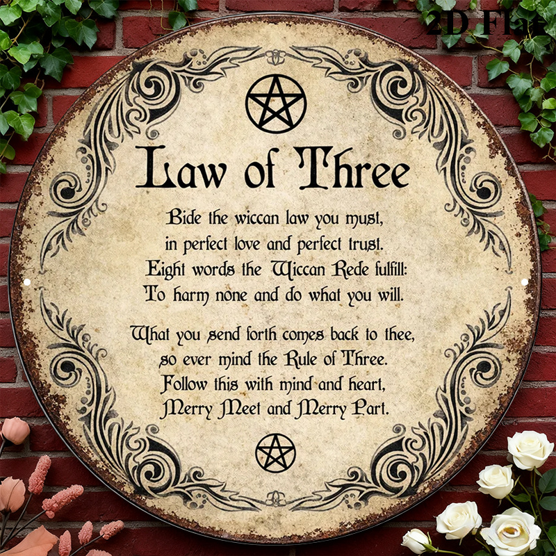 CIFBUY Vintage Wicca Triple Go - Art & Craft Be review and price