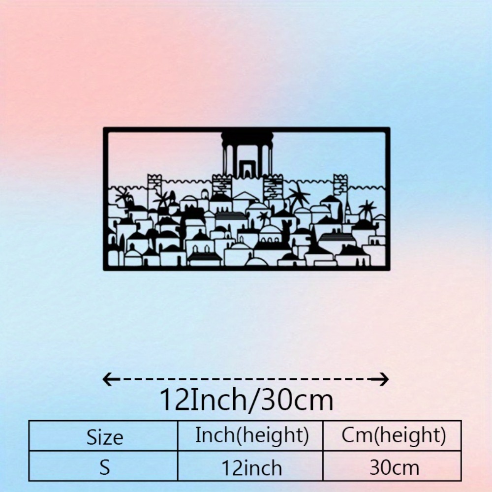 CIFBUY Metal Wall Art Jerusale - Art & Craft Be review and price