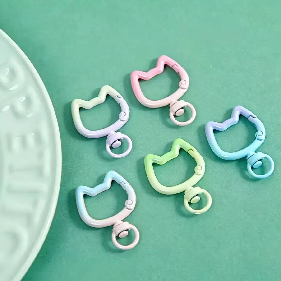 5-10PCS Gradient Cute Cat Clas - Art Craft Ideas review and price